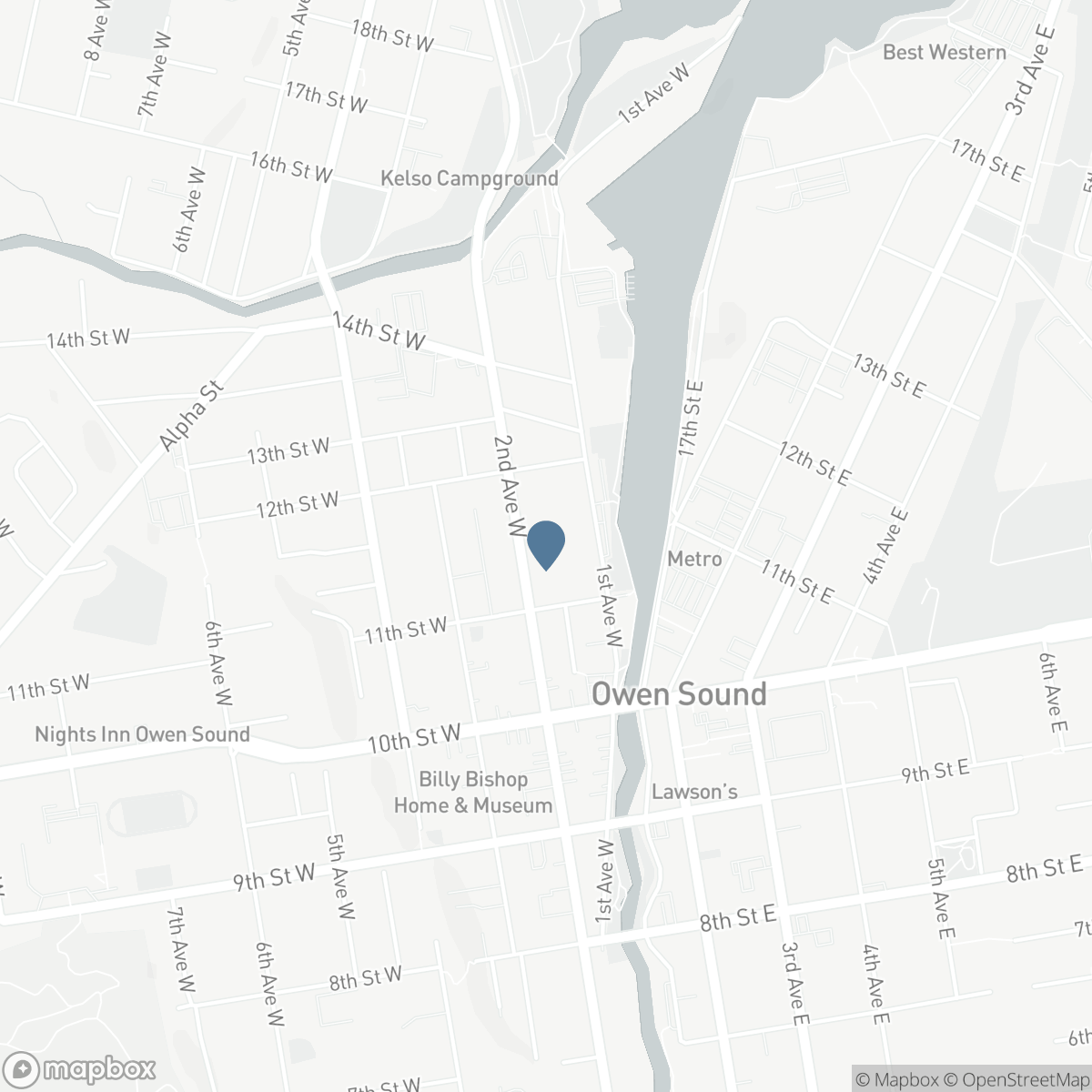 1140 2ND AVENUE W, Owen Sound, Ontario N4K 4N2